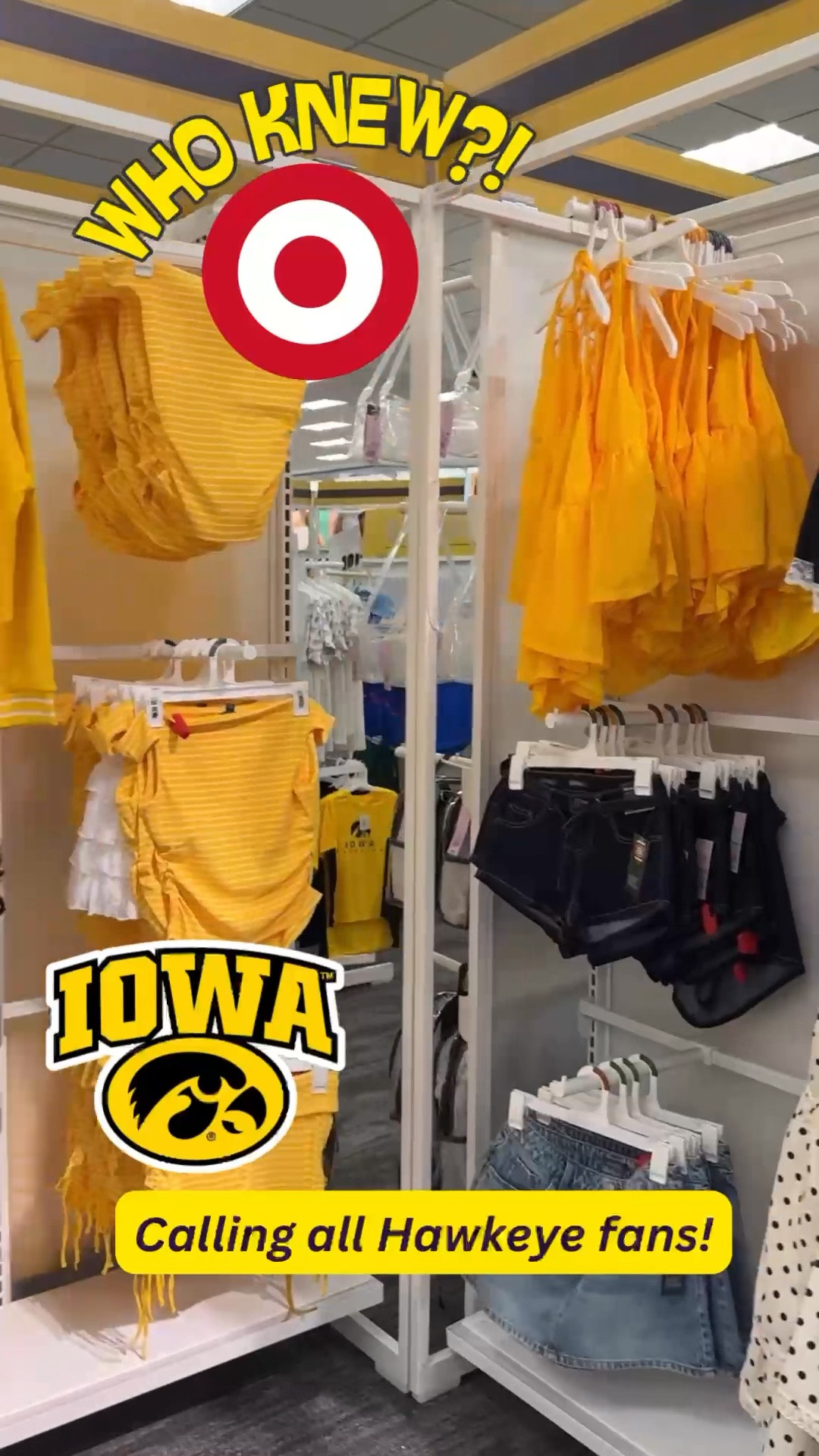 Who knew?! Iowa Hawkeye fans need to head to target ASAP!