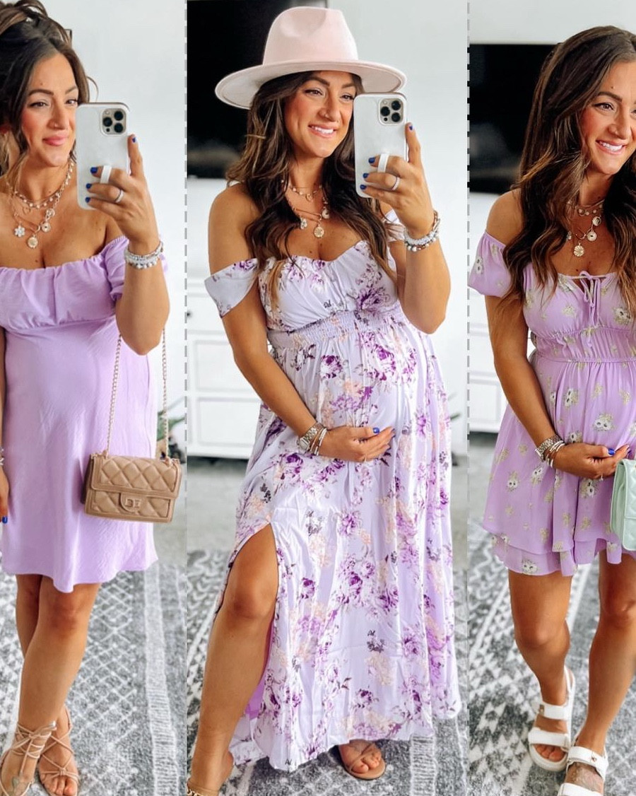 Spring dresses that would work for so many occasions! Vacation outfits, spring break outfits, Mother’s Day, Easter, spring wedding guest dress! All true to size and clearly bump friendly 🥰 

#LTKFindsUnder50 #LTKBump #LTKSeasonal
