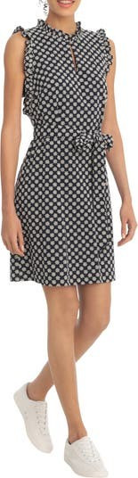 Daisy Eyelet Belted Shift Dress | Nordstrom Rack