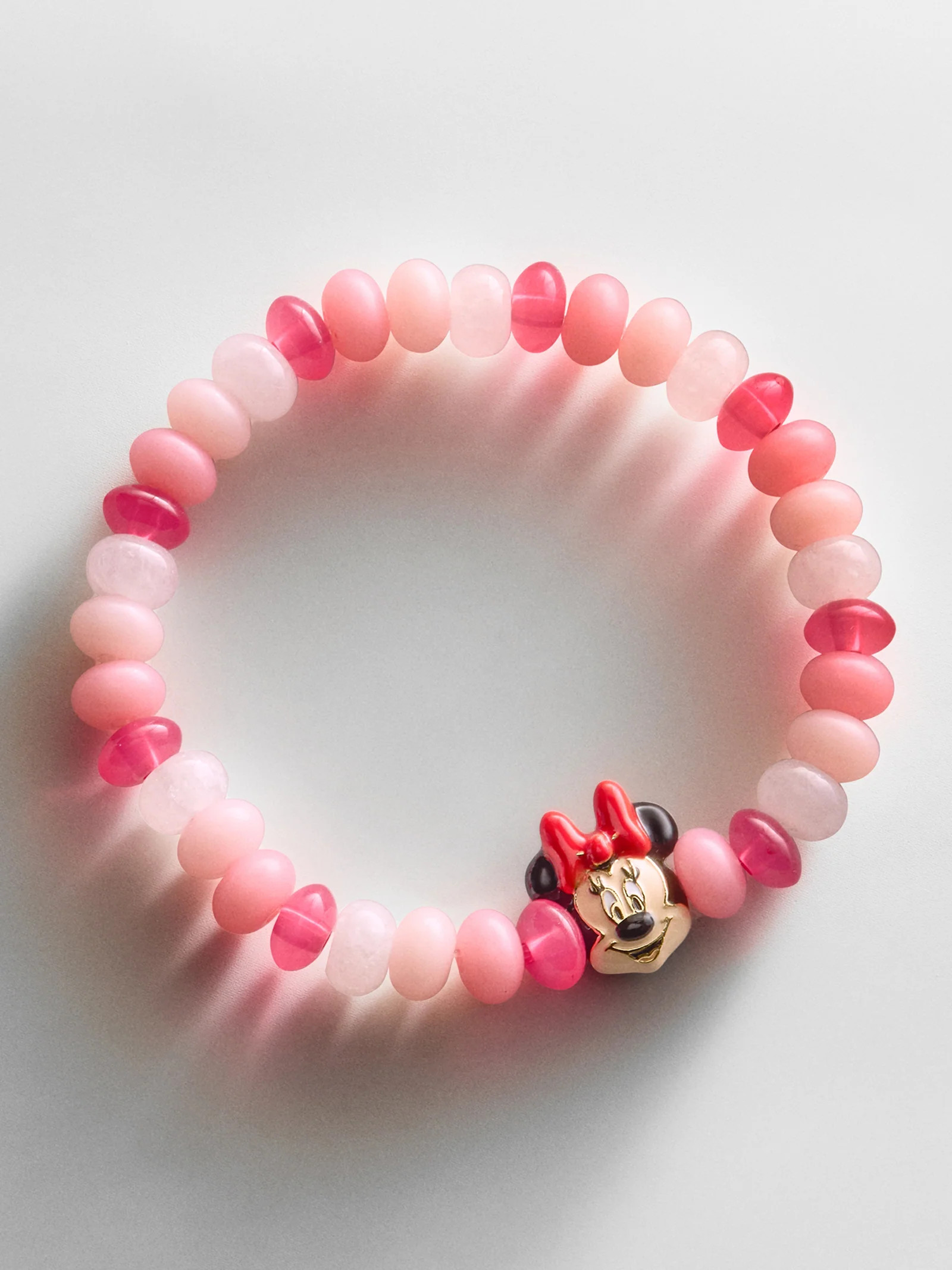 Disney Minnie Mouse Beaded Charm Bracelet - Minnie Mouse | BaubleBar
