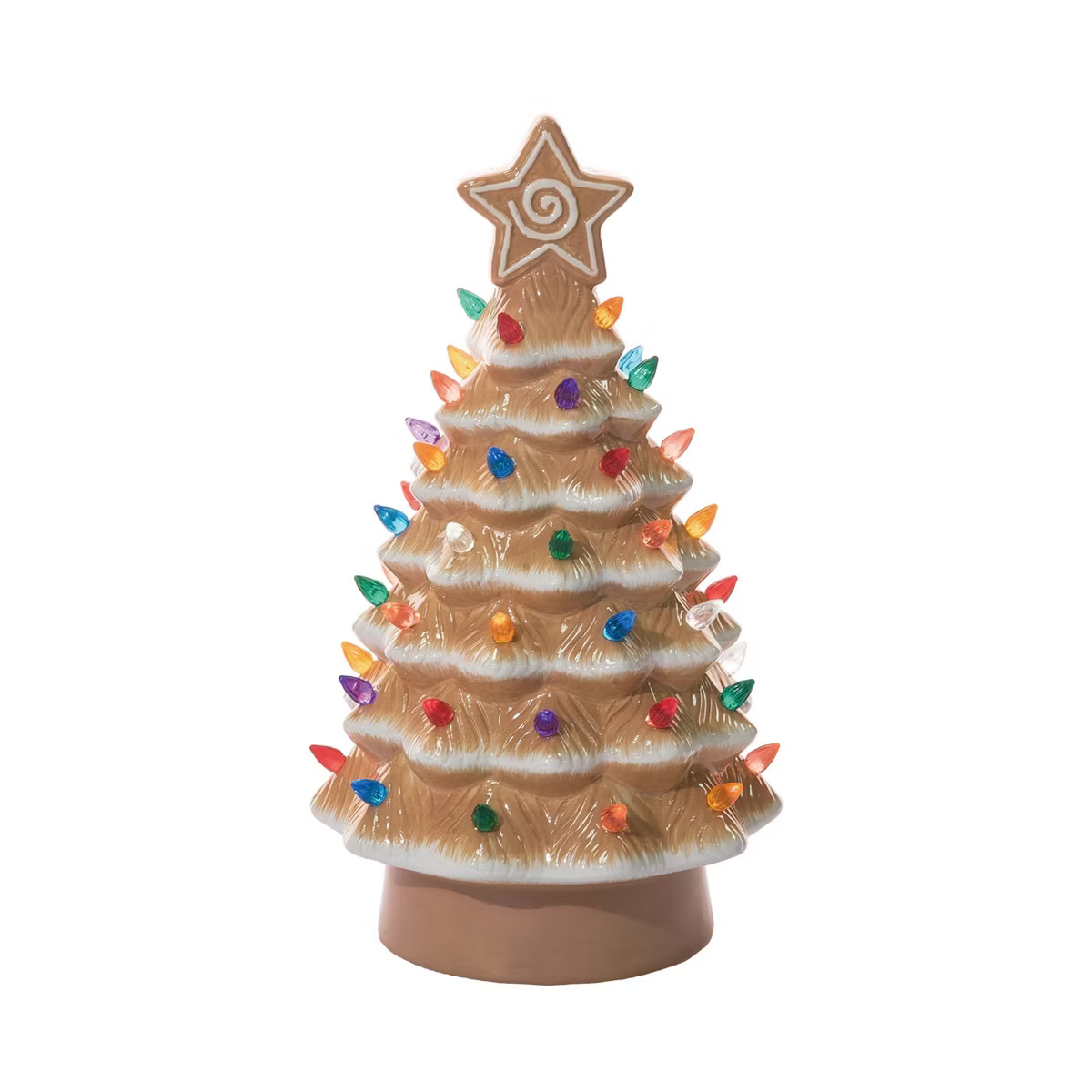 Transpac 13.8 in. Holiday Gingerbread Tree | Target