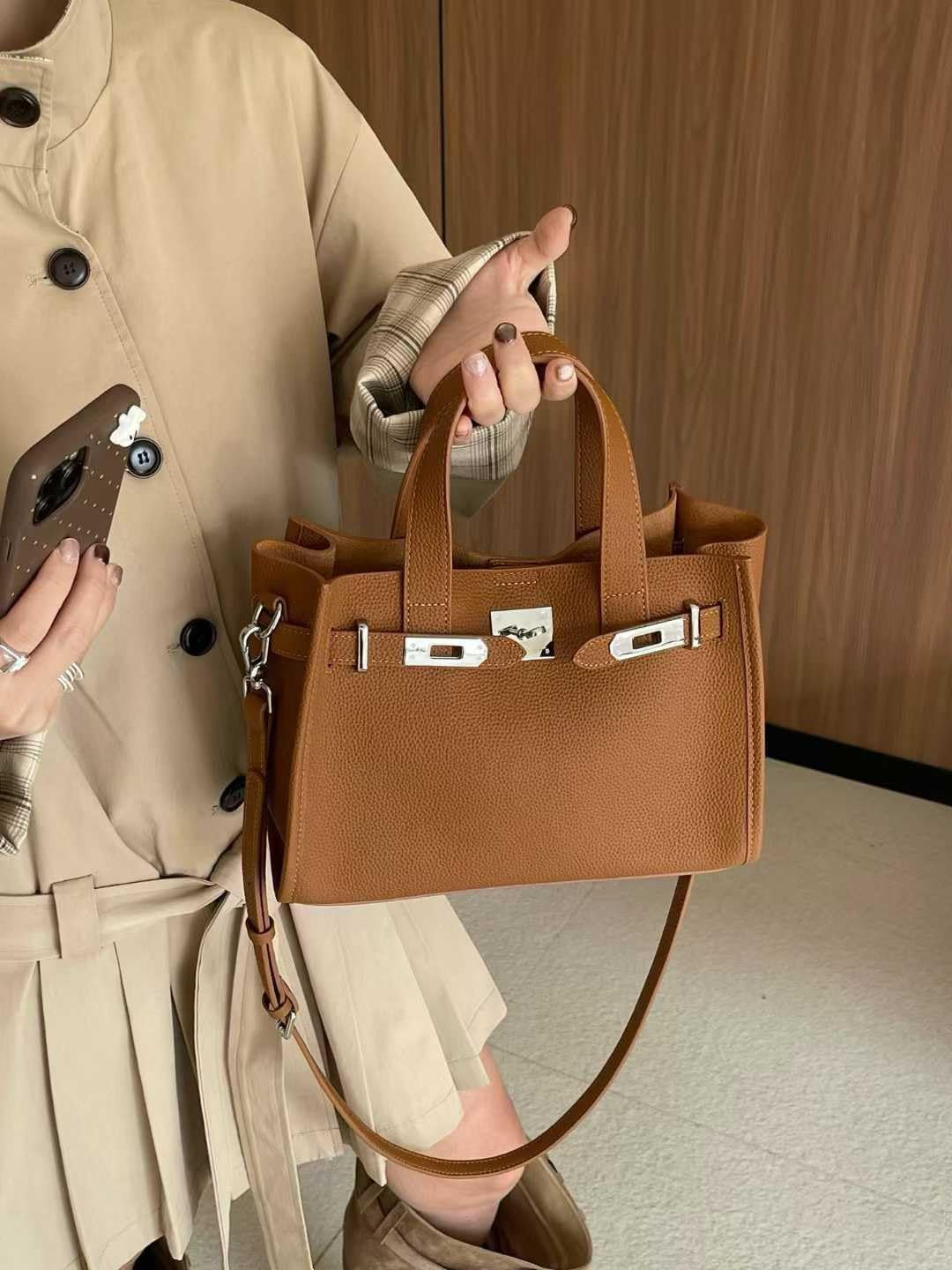 Leather Totes Handbag Shoulder Bag Sling Hobo Commuter Crossbody Bag | Amazon (US)