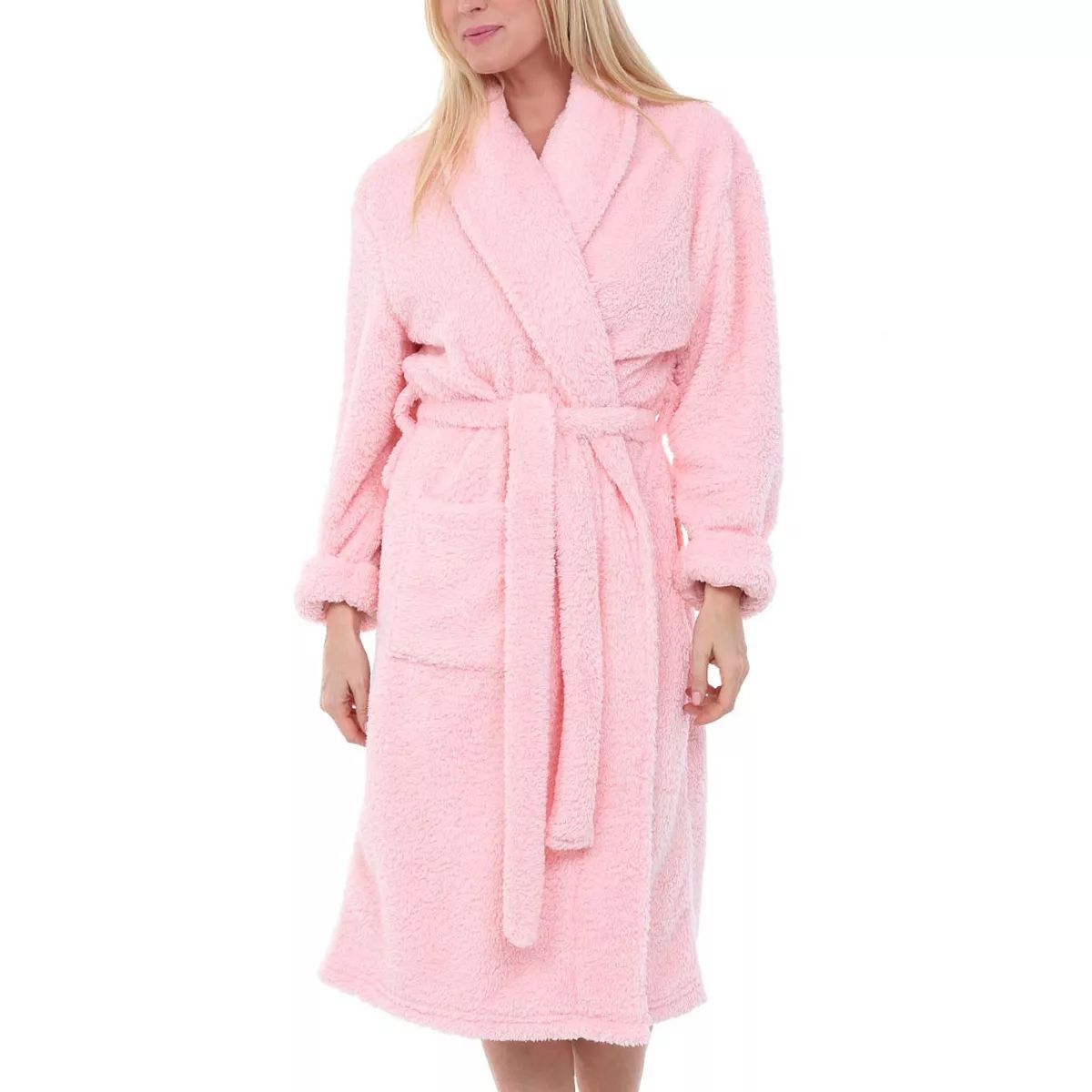 Women's Fuzzy Plush Fleece Winter Robe, Warm Soft Bathrobe for Her | Target