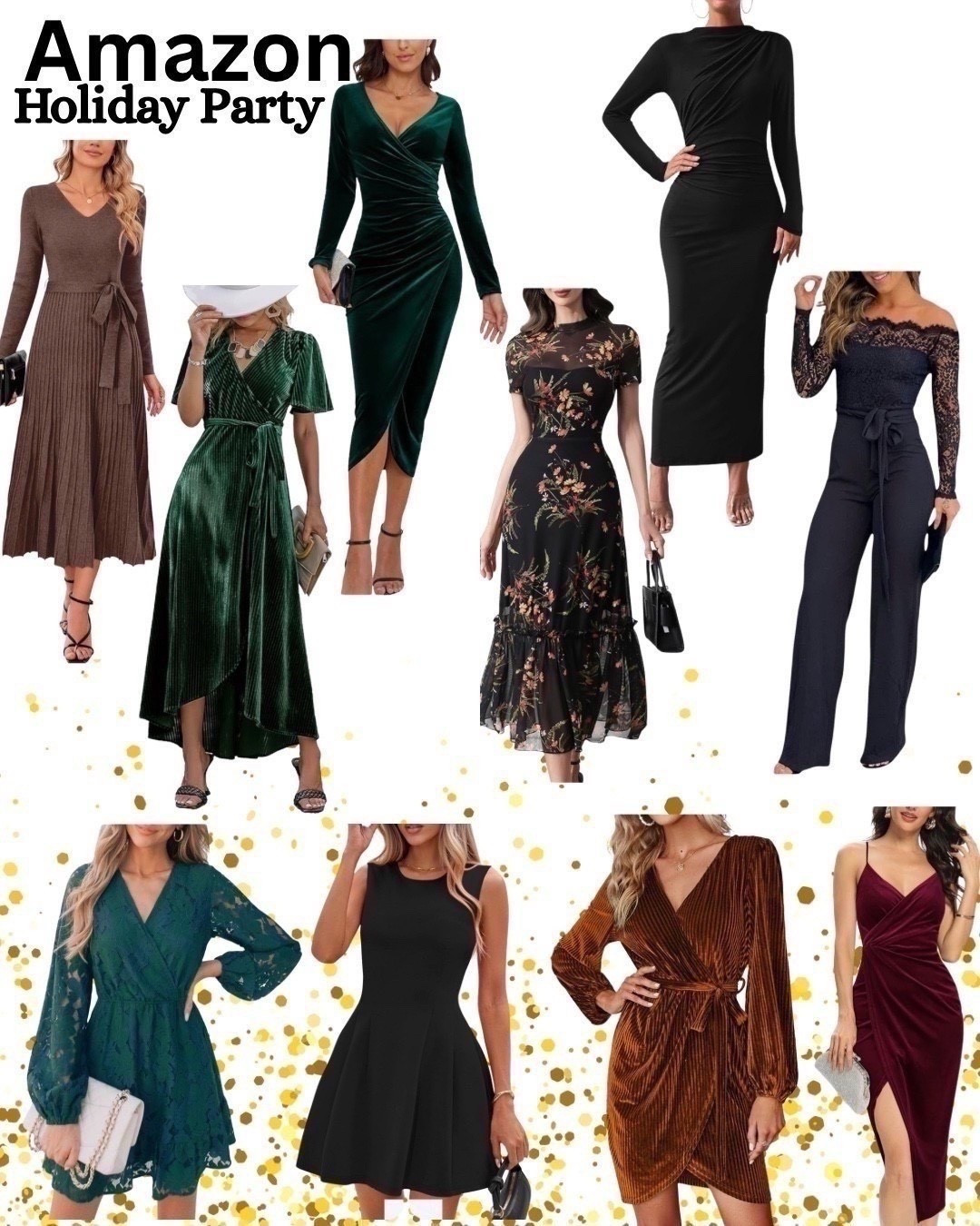 Holiday party dress. Holiday parties. Holiday party outfit. Work party. Christmas party. Velvet. Party dress. Amazon Fashion #LTKParties


#LTKHoliday #LTKWedding #LTKSeasonal