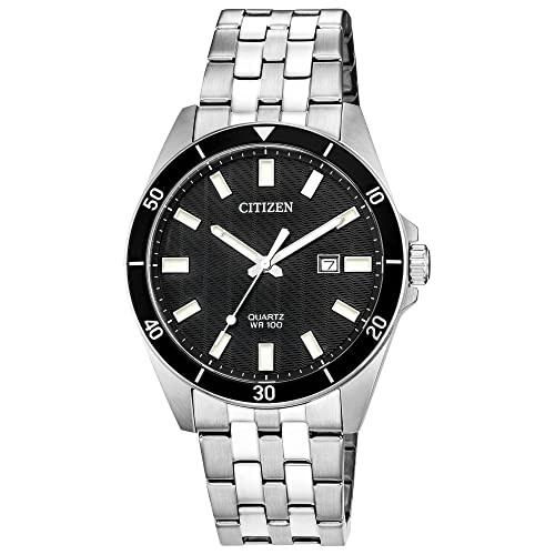 Citizen Quartz Mens Watch, Stainless Steel, Classic, Silver-Tone (Model: BI5050-54E) | Amazon (US)