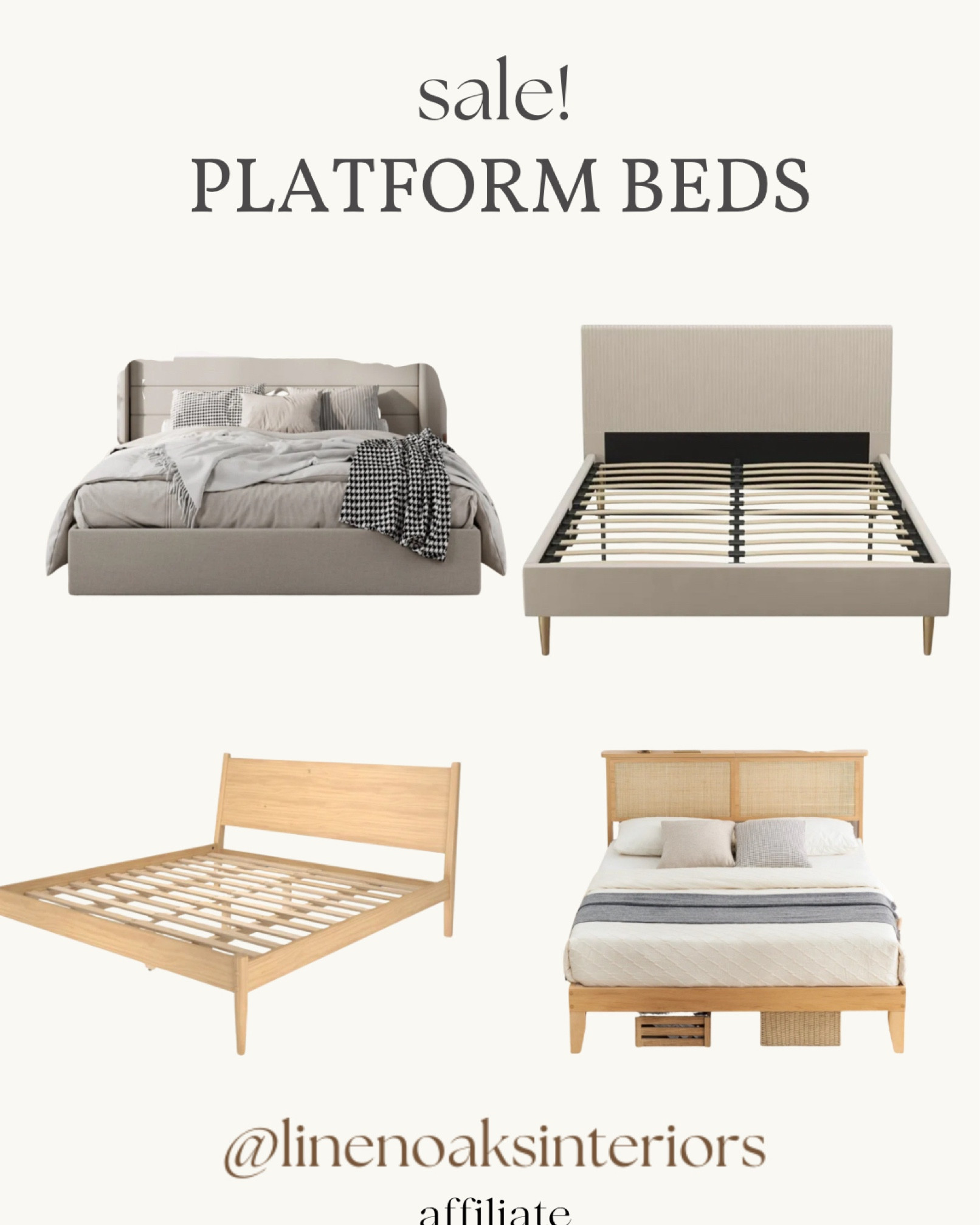 Wayfair upholstered platform beds on sale!!
#memorialday #wayfairbeds #wayfairsales #sales  #bed #woodbed 

#LTKHome #LTKStyleTip #LTKSaleAlert