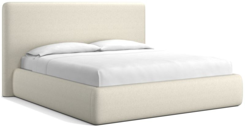 Anneli Upholstered King Bed + Reviews | Crate & Barrel | Crate & Barrel