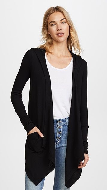 Thermal Cardigan with Hood | Shopbop