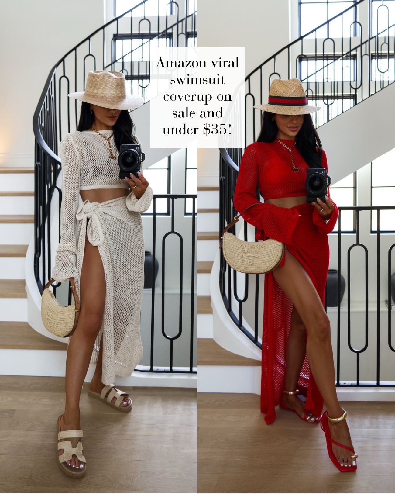 @amazon swimsuit coverup on sale now! Love these mesh coverups for beach vacations or pool days. I bought the red and beige but they come in more colors and are so chic. Under $35 summer fashion pick!

#LTKTravel #LTKSaleAlert #LTKSwim