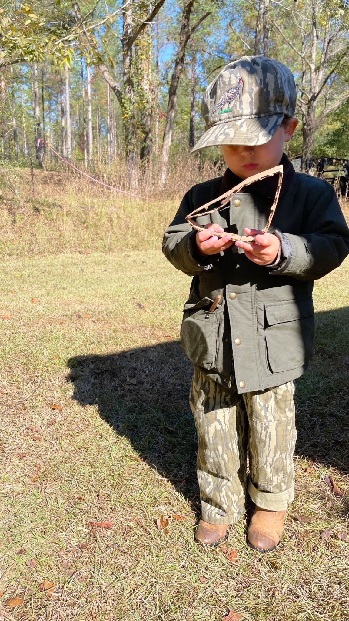 Little man looking like daddy 

Hat and overalls are mossyoak.com
Always !!

#LTKMens #LTKKids #LTKFindsUnder100
