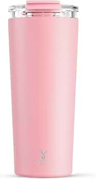 Meoky 24 oz Travel Coffee Mug with Leak-proof Lid, Stainless Steel Insulated Coffee Tumbler, Keep... | Amazon (US)