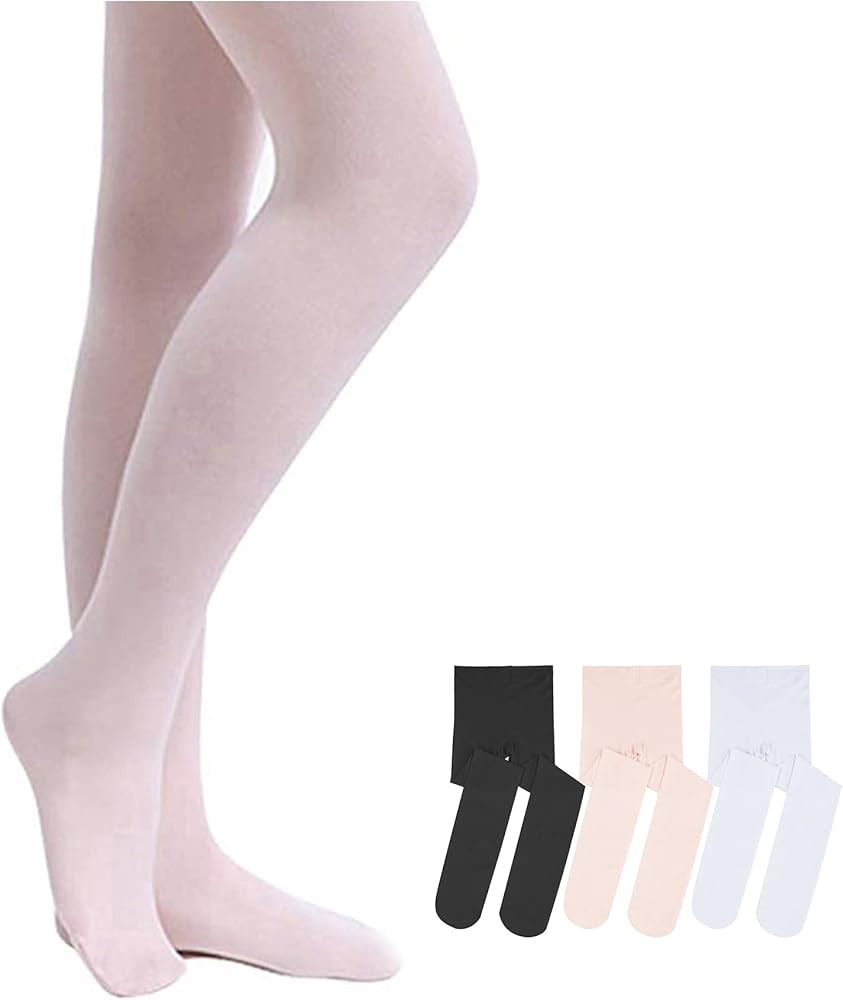 Stelle Girls' Ultra Soft Pro Dance Tight/Ballet Footed Tight (Toddler/Little Kid/Big Kid) | Amazon (US)