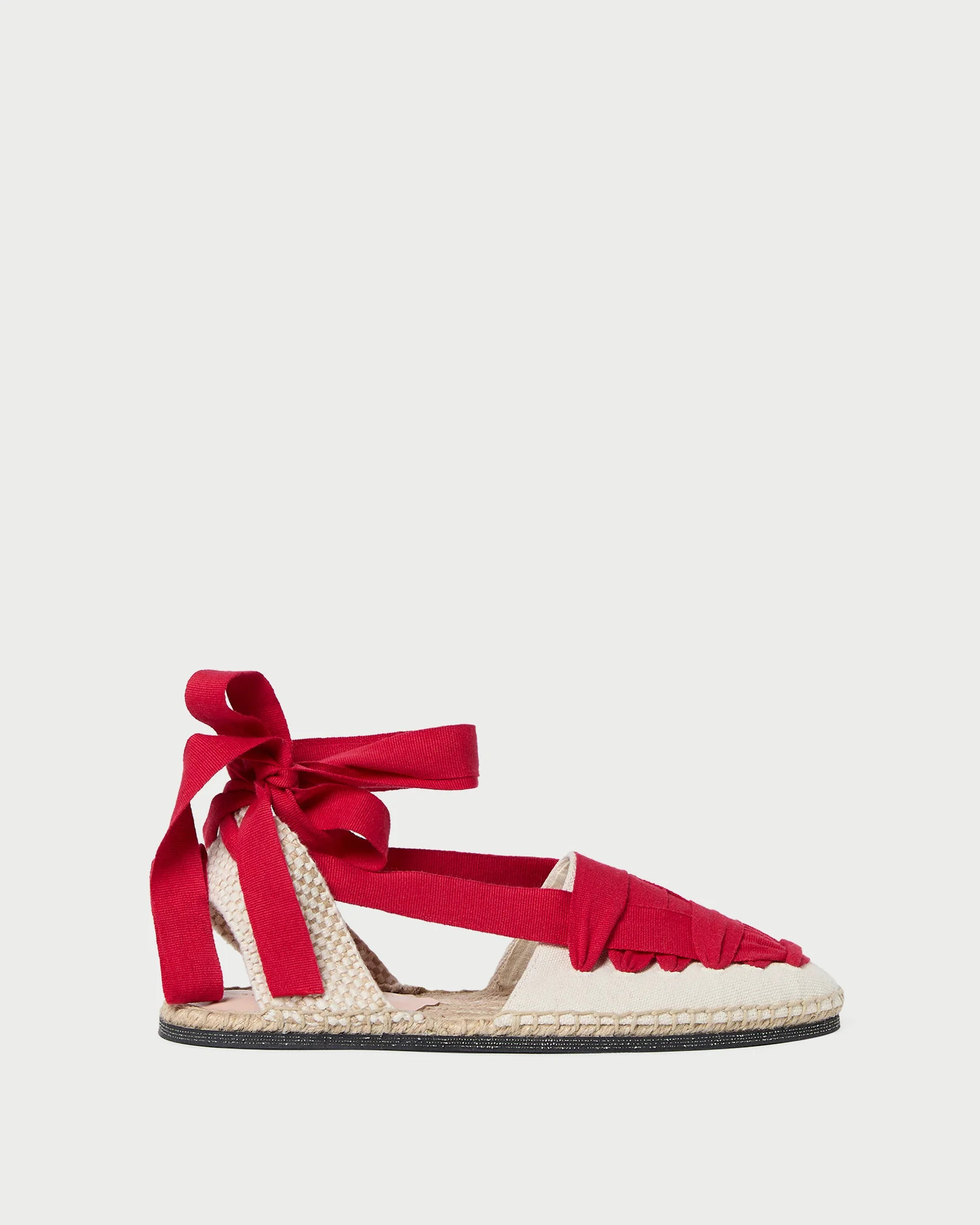 Wilson Natural/Red Espadrille | Loeffler Randall