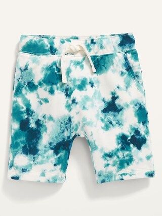French Terry U-Shaped Tie-Dye Shorts for Toddler Boys | Old Navy (CA)