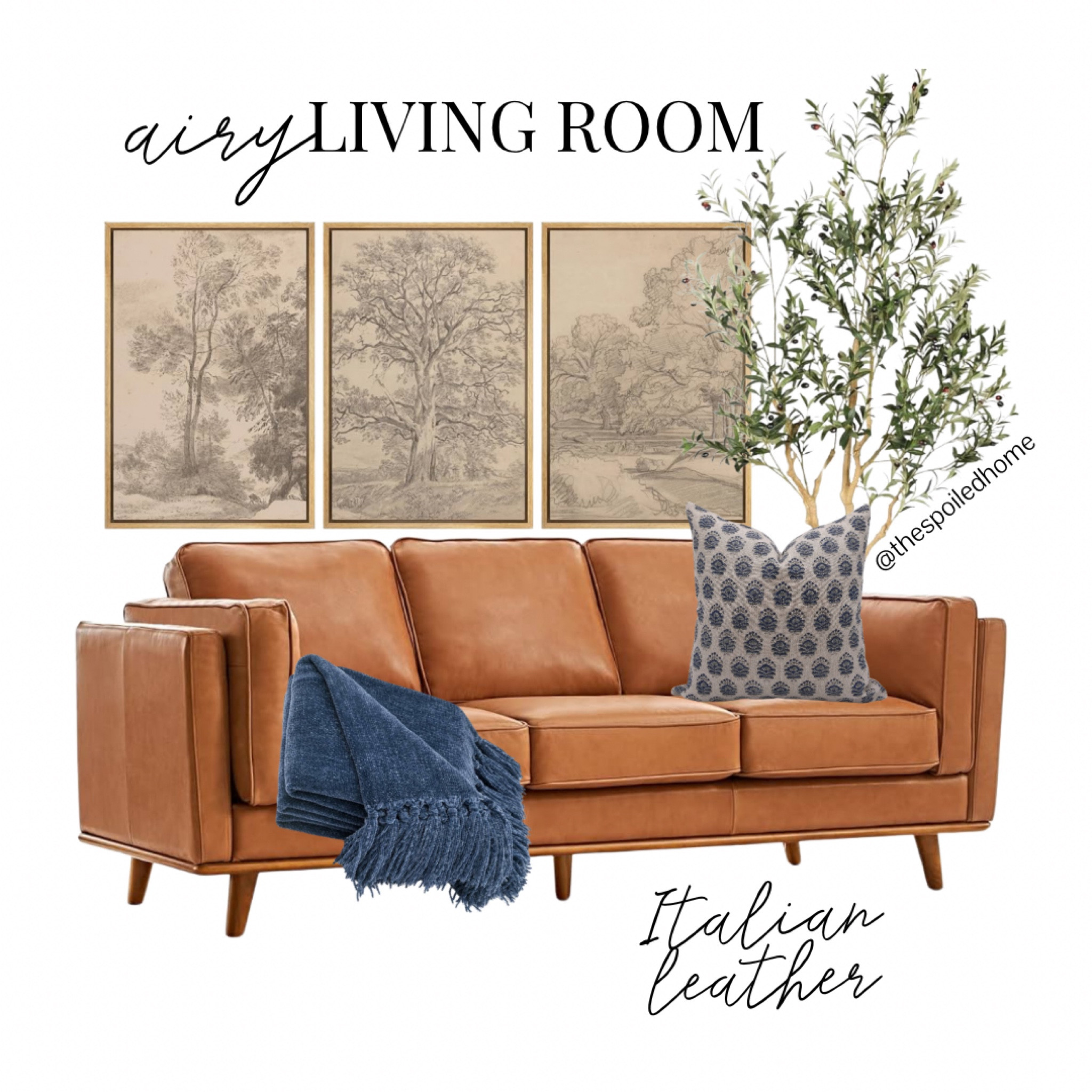 An airy, simple and elegant living room. Pillow insert is linked, size up for a full look. 

#LTKFamily #LTKOver40 #LTKHome