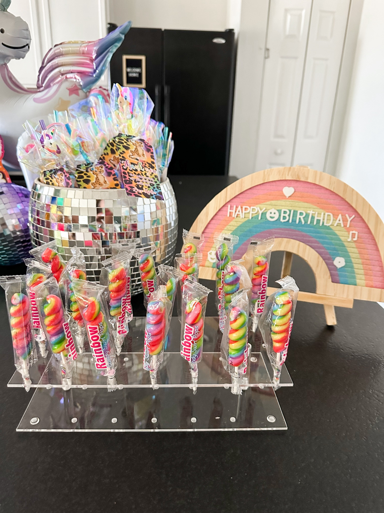 Lisa Frank inspired birthday party. Party favors 🎉 


#LTKKids #LTKParties #LTKFamily