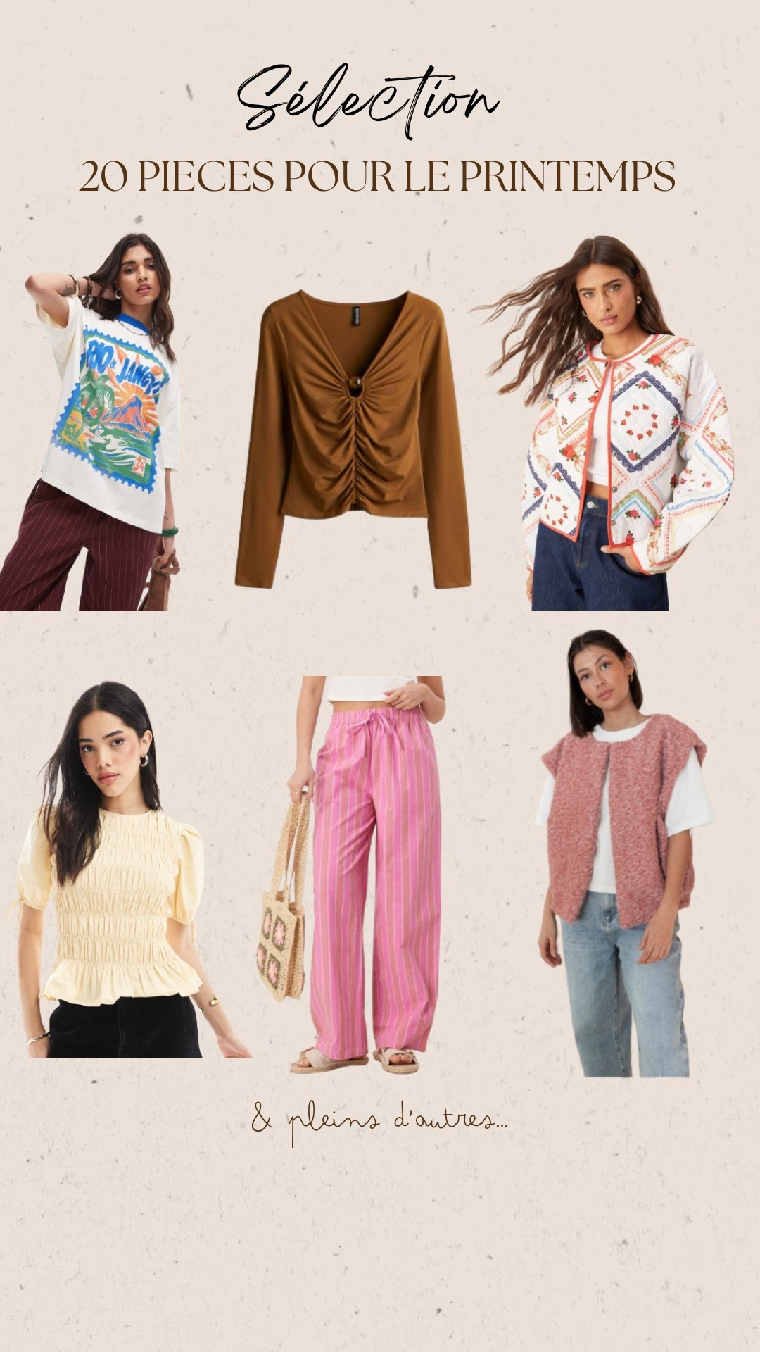 Sélection de 20 pièces parfaites pour le printemps ✨🌈

#LTKfrance #LTKspring