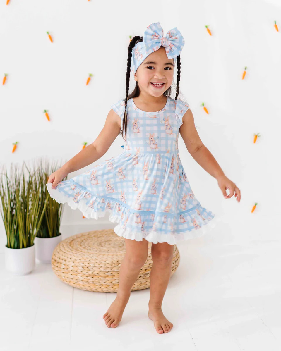 Cottontail Cutie Party Dress & Shorts Set | Bums & Roses