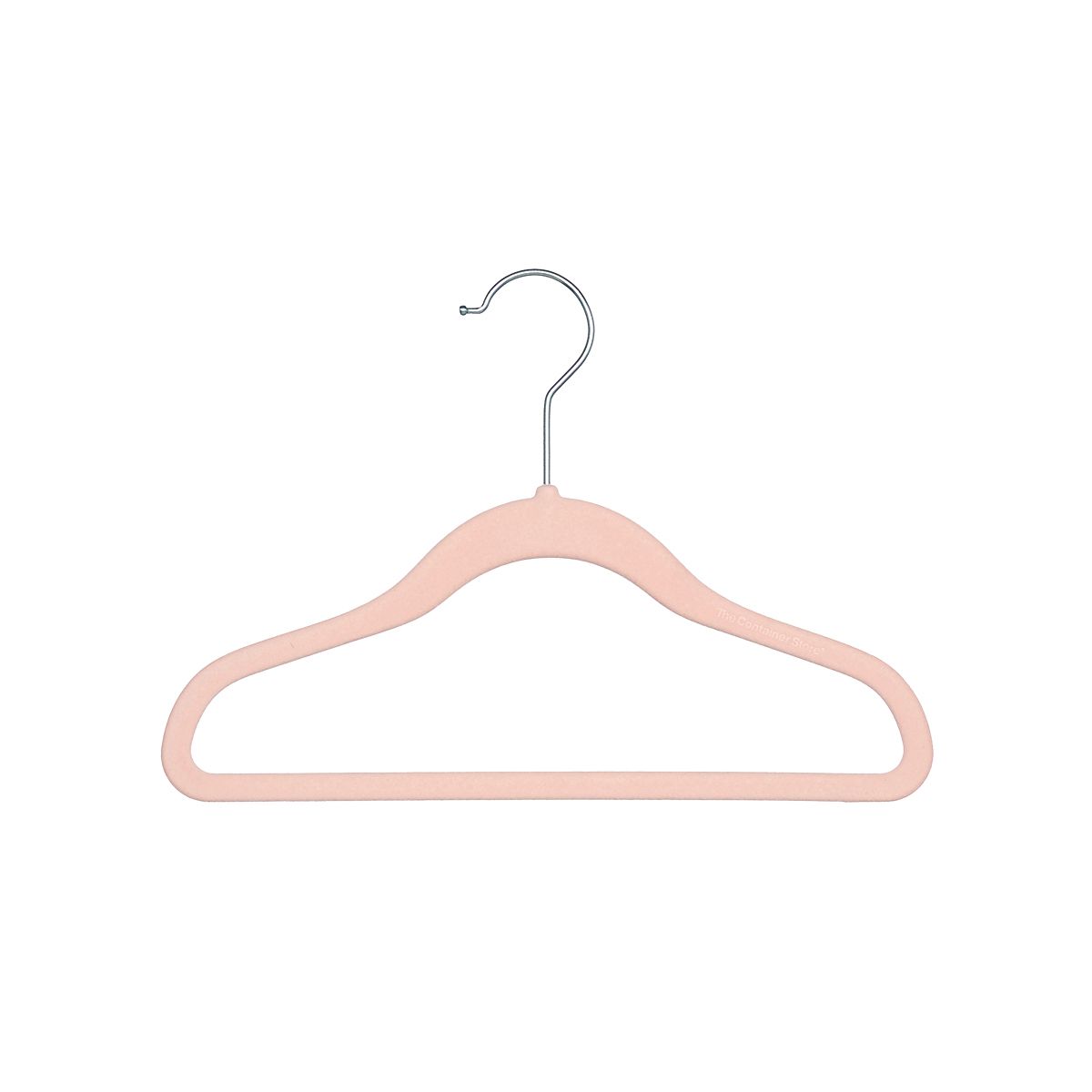 Kid's Blush Premium Non-Slip Velvet Hangers | The Container Store