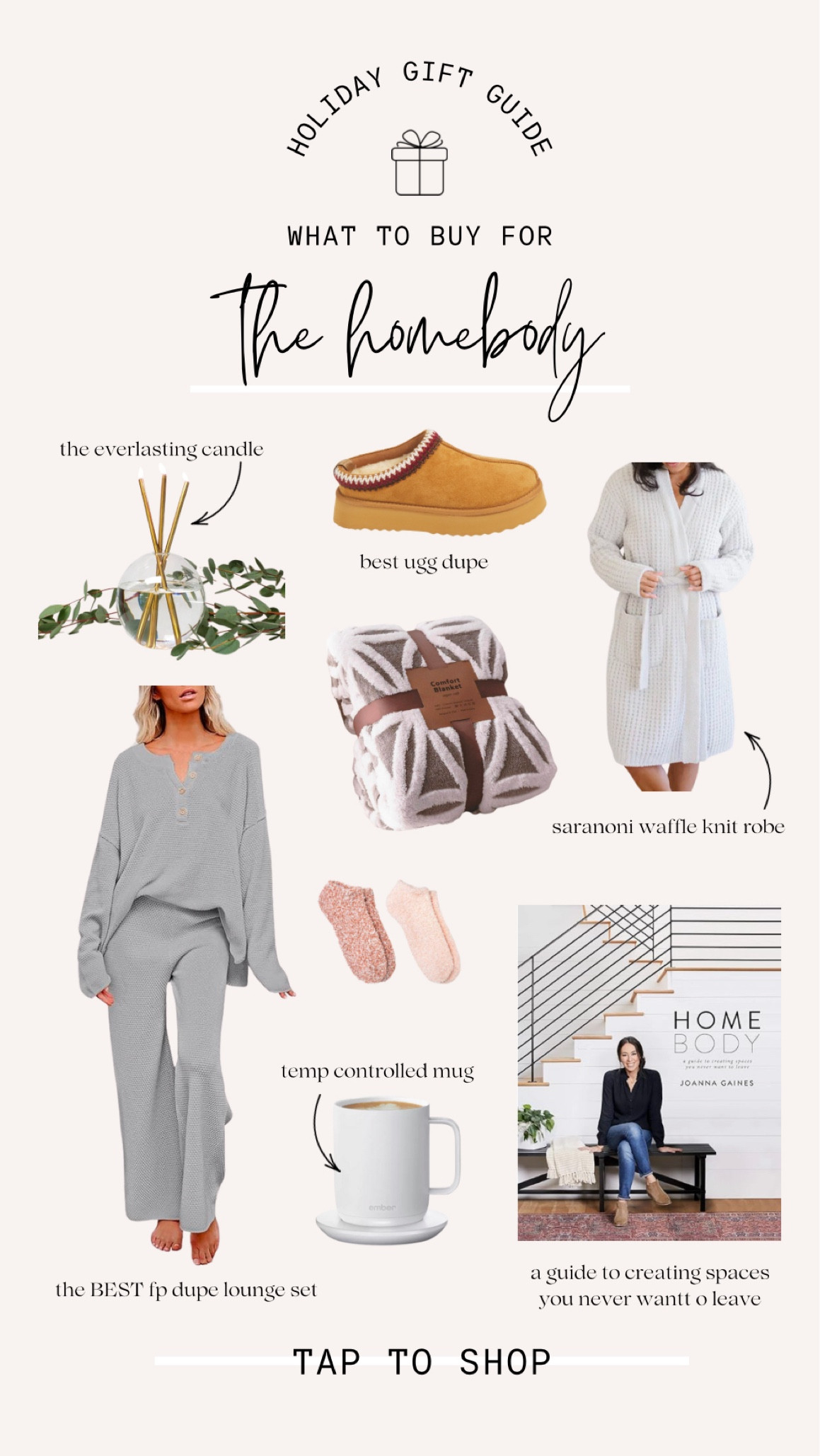 GIFT GUIDE // for the one that loves to be at home. 🤍

#LTKGiftGuide #LTKstyletip #LTKhome