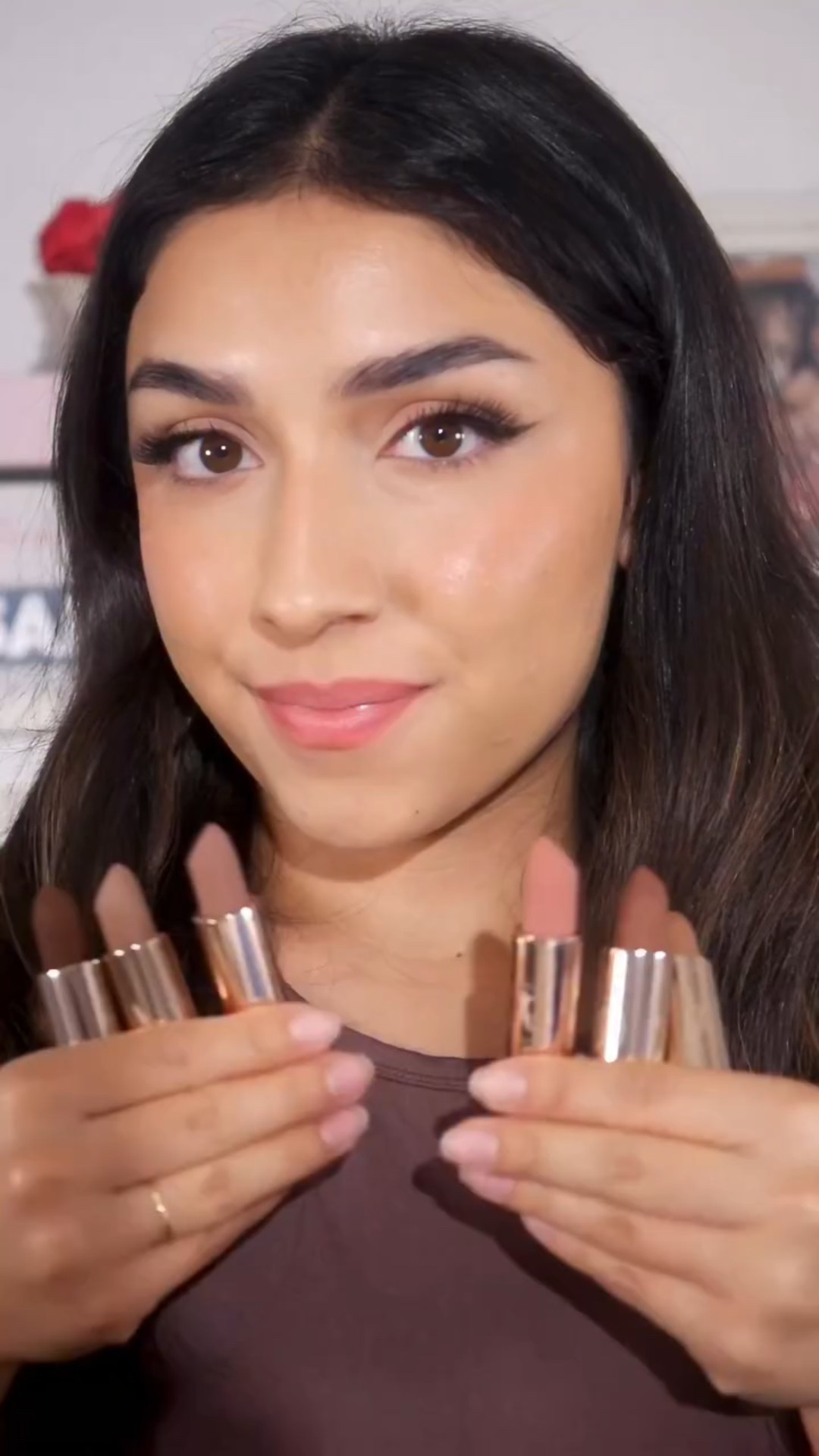 These shades are stunning on light olive skin!🫒🍂 @anastasiabeverlyhills Full Pigment Matte Velvet Lipsticks 💄 #falllipstick #oliveskinmakeup 

Available @ultabeauty !