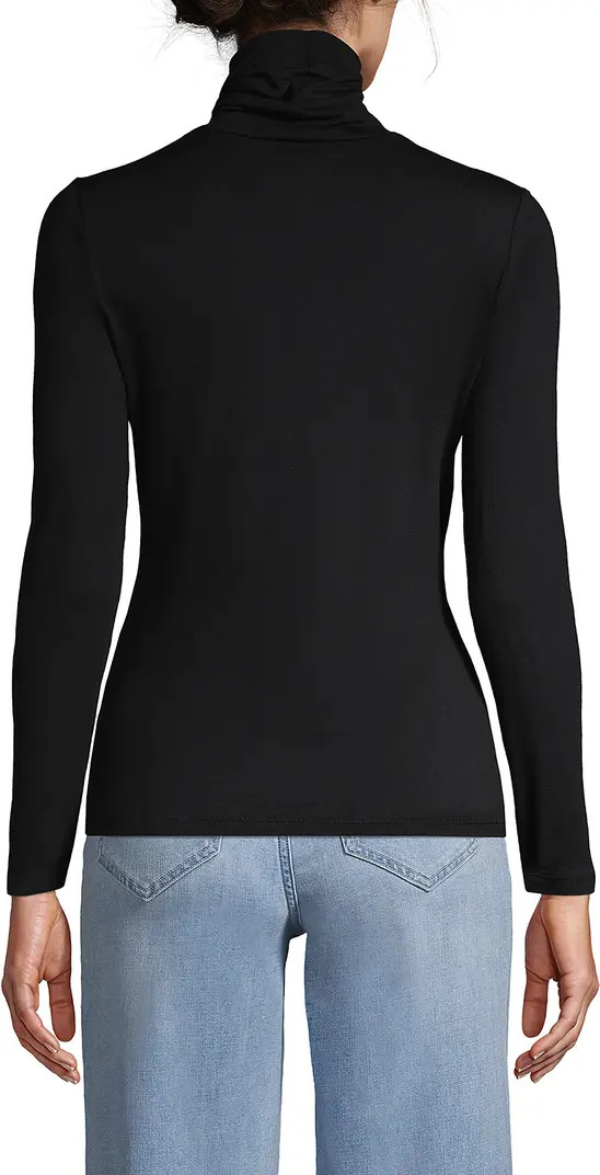Lightweight Jersey Skimming Long Sleeve Turtleneck | Nordstrom