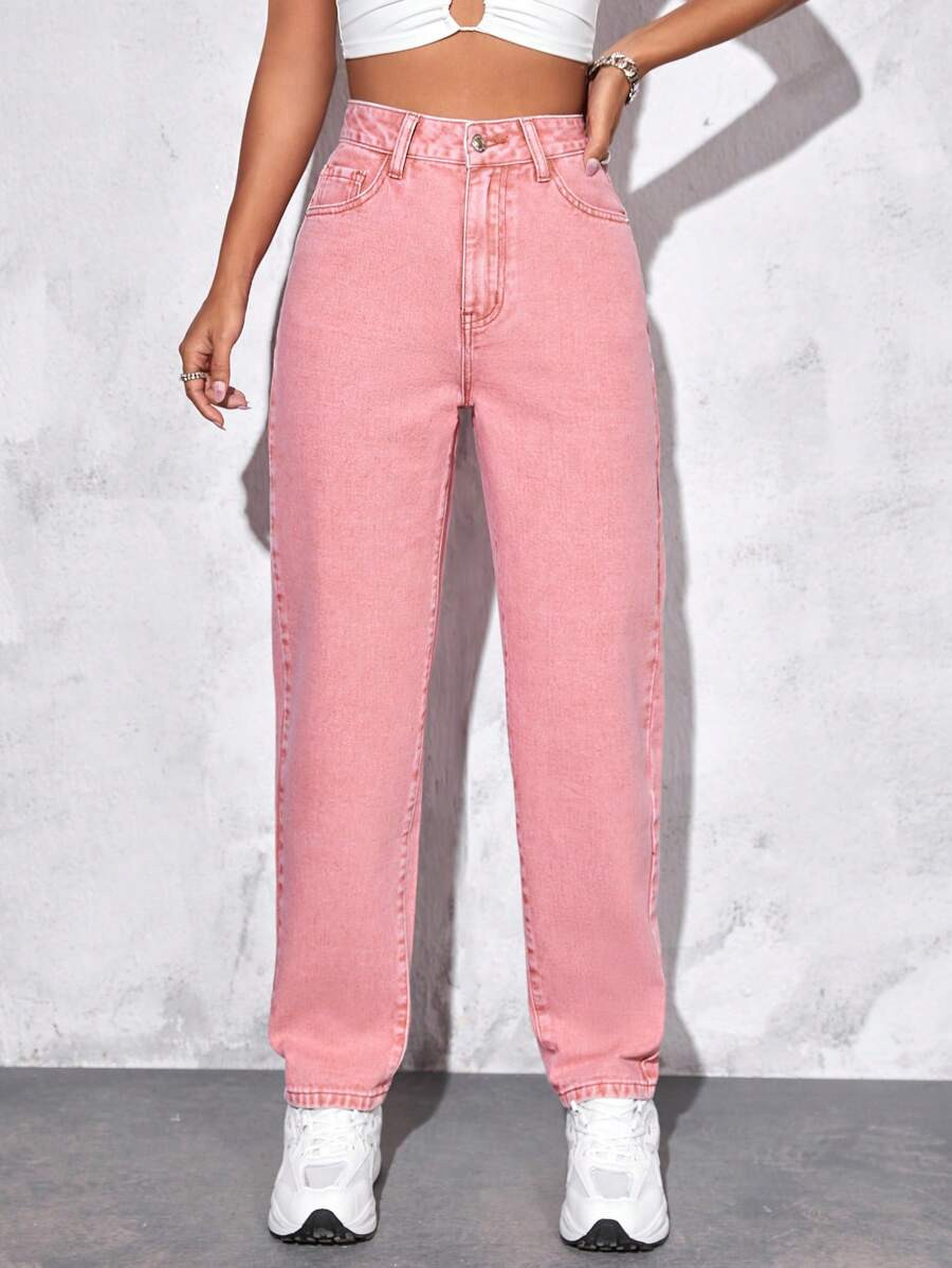 SHEIN PETITE Women Jeans  Thickened Denim | SHEIN