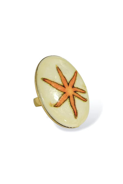 Yochi Starfish Statement Adjustable Ring | The Willow Tree