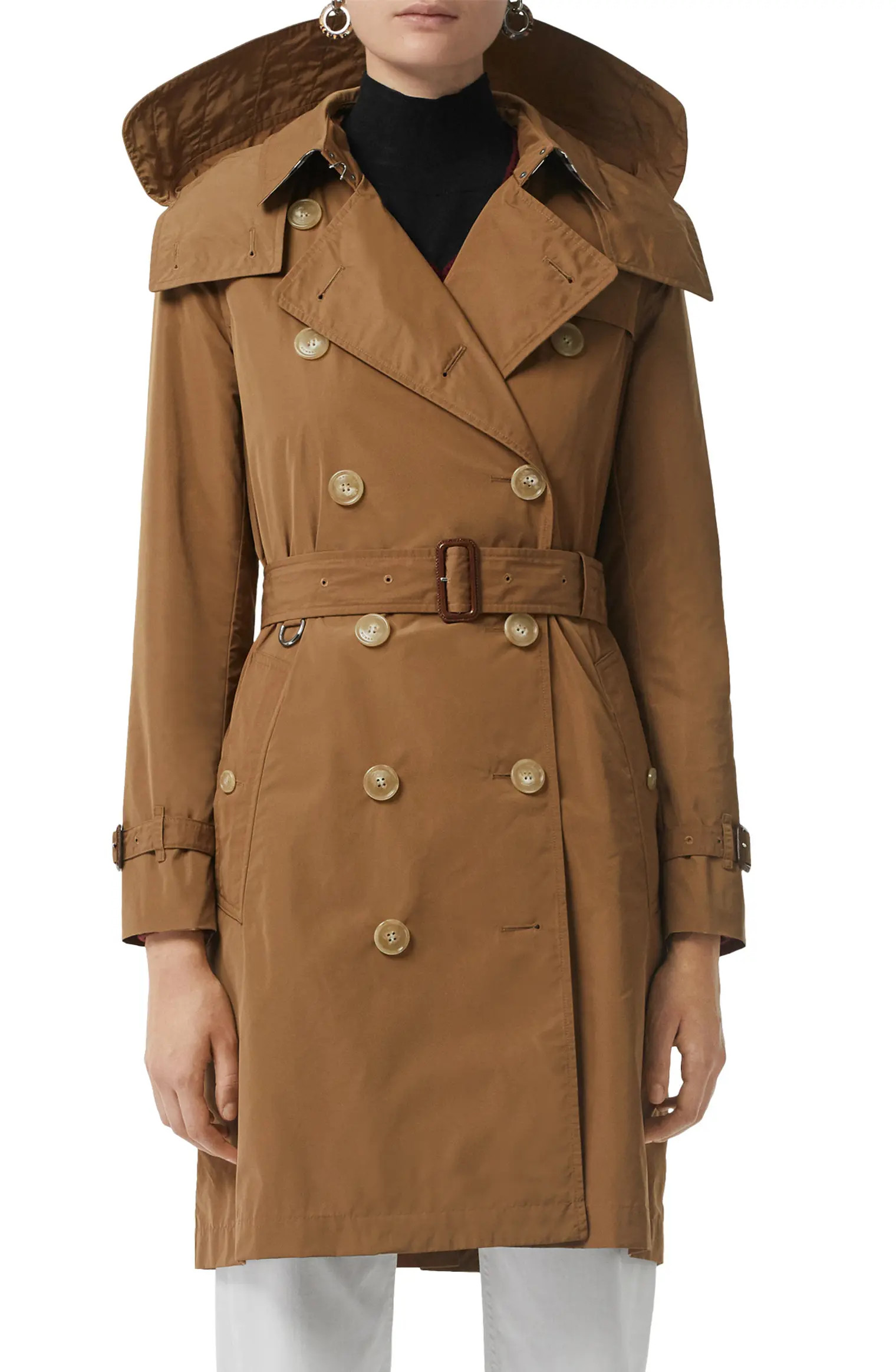 Kensington Trench Coat with Detachable Hood | Nordstrom