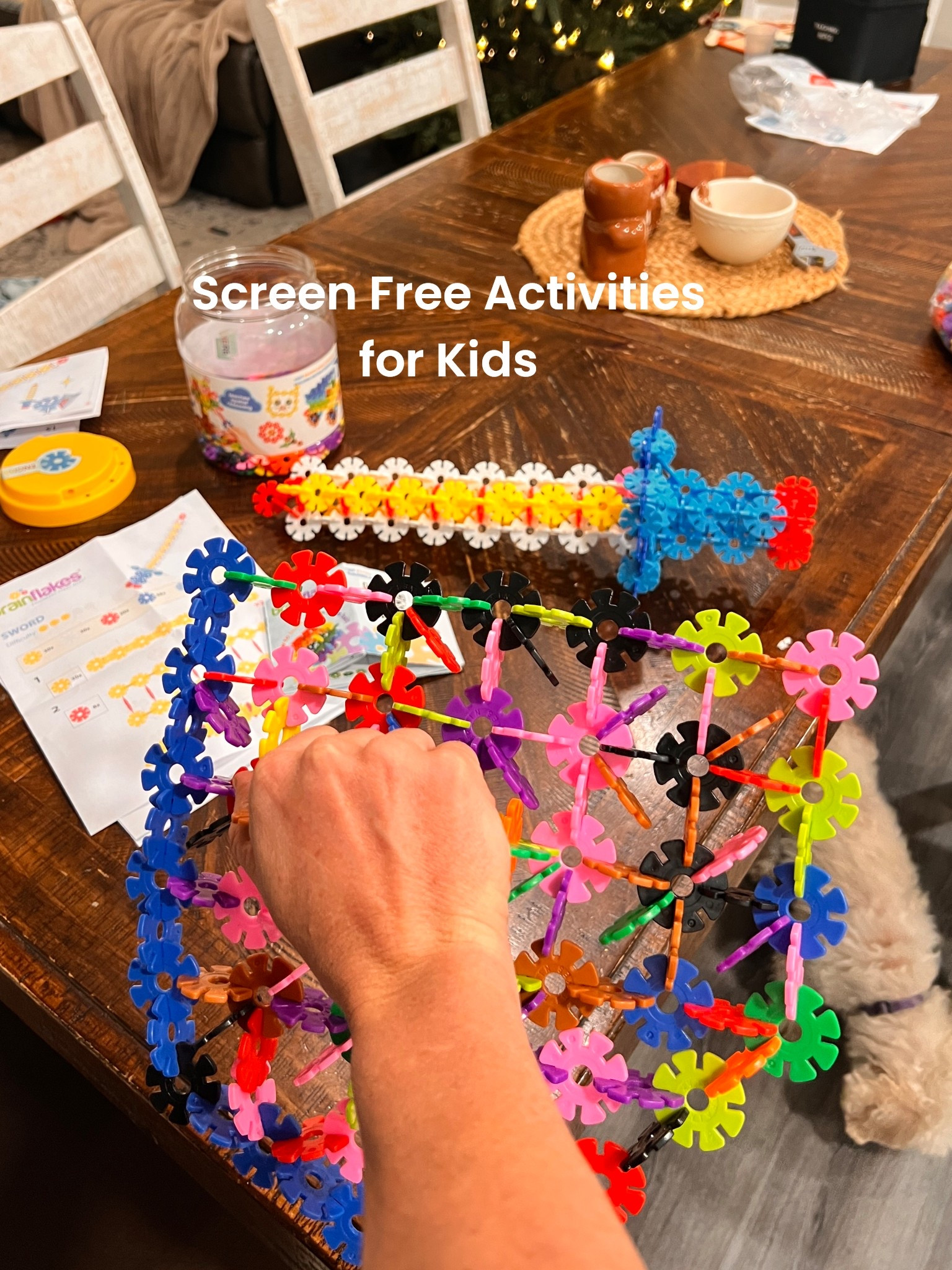 Add it to the Christmas Gift guide!!! Brain Flakes are a fun screen free toy my kids love to play with! They easily connect to one another to make different shapes… then break them down and easily store them away. 

Today we made a brain flakes sword and shield. Kits come with instructions or you can download several free instructions for building! 

#LTKKids #LTKCyberWeek #LTKGiftGuide