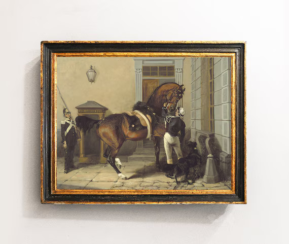 Horse Painting Equestrian Horse Equestrian Painting Horse - Etsy | Etsy (US)