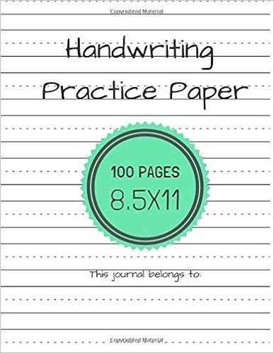 Handwriting Practice Paper (Notebook with Dotted Lined Sheets for K-3 Students) | Amazon (US)