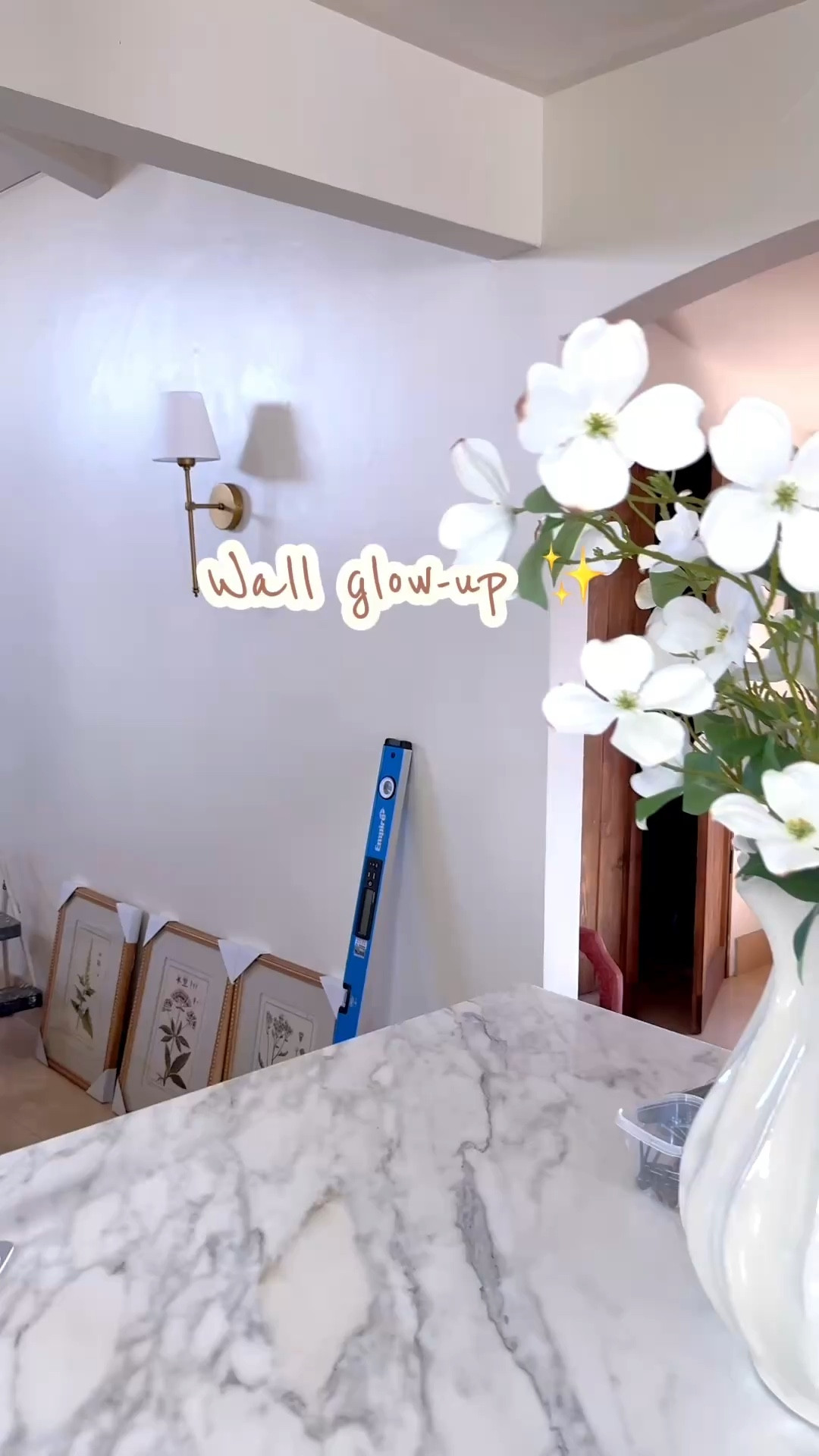 nubiashomenstyle • 46s ago
Same wall, same frames... completely different feeling once they're actually up. It's always the finishing touches that pull a room together. ✨
#beforeandafterdecor #walltransformation #homedecorideas 

#LTKHome