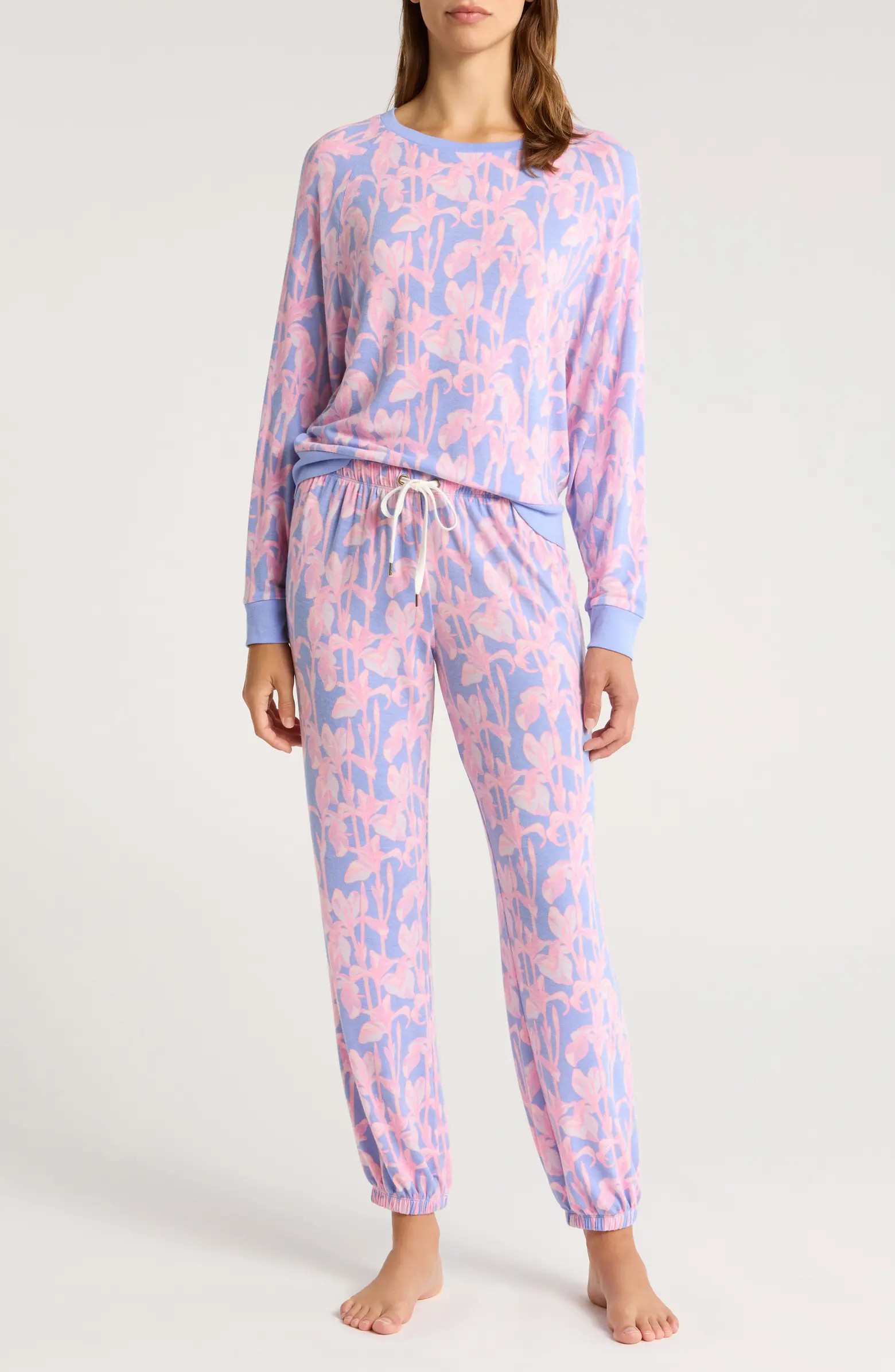 Star Seeker Brushed Jersey Pajamas | Nordstrom