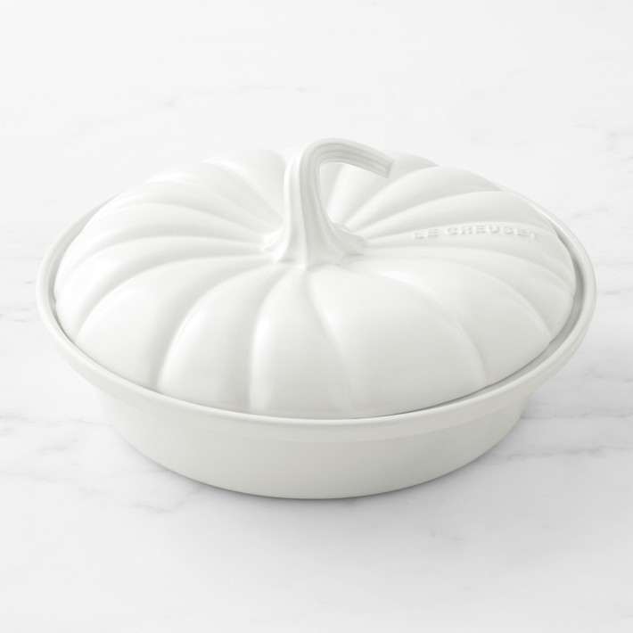 Le Creuset Stoneware Pumpkin Covered Baker | Williams-Sonoma