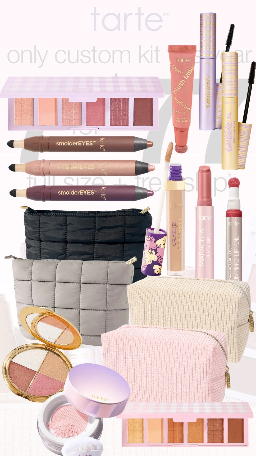 Tarte’s Custom Kit Sale is happening now!! 

Here are some of my faves that I’d grab for my own kit!

#LTKOver40 #LTKselfcare #LTKBeauty