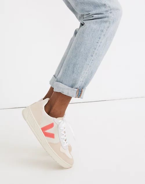 Veja™ Suede V-10 Sneakers in Pink | Madewell