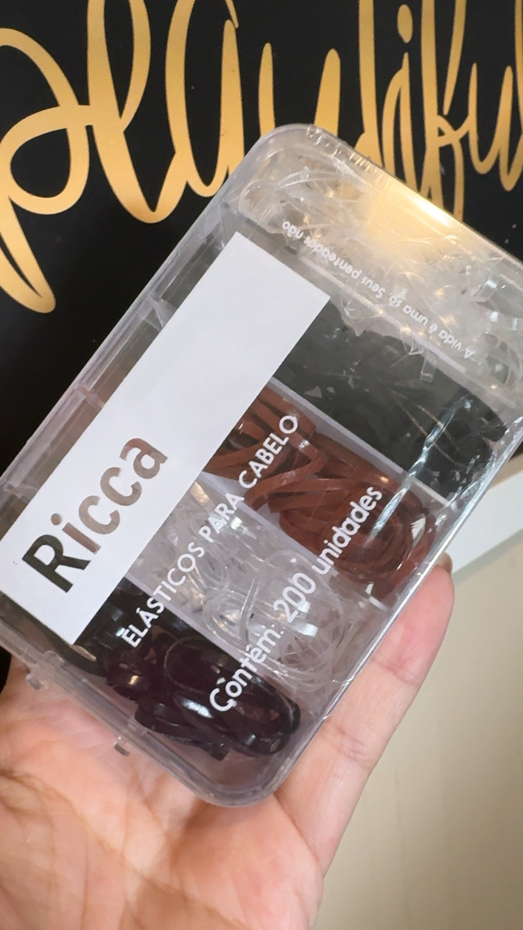 Eu amo estes elásticos! 

#LTKbrasil #LTKbeauty #LTKover40