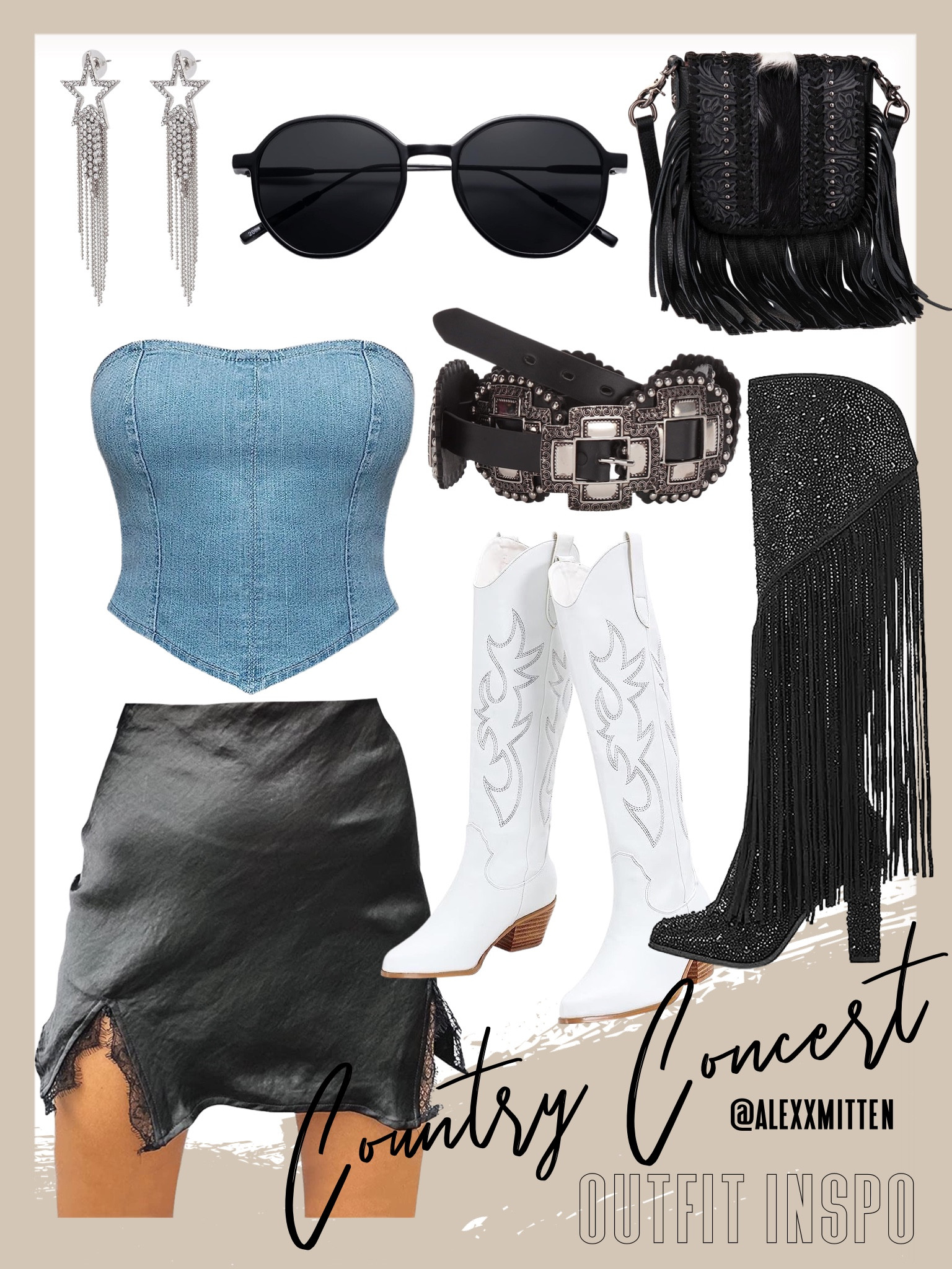 Amazon Country Concert Outfit Inspo

Amazon | Prime Day | Concert | Country Concert | Western Outfits | Morgan Wallen Concert | Nashville Outfit | Cowgirl Boots 



#LTKsalealert #LTKxPrimeDay #LTKstyletip