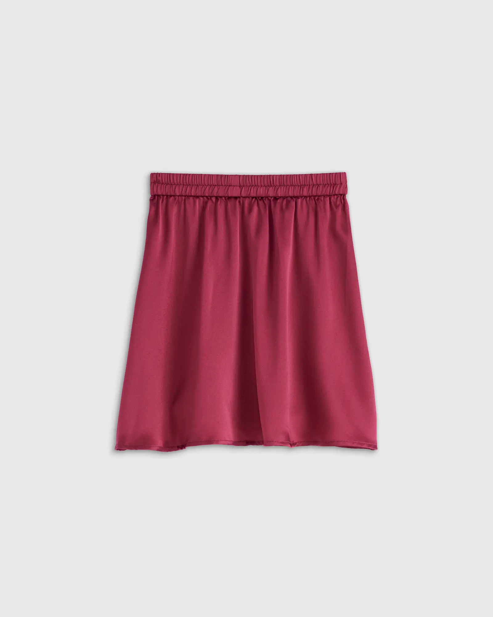 100% Washable Silk Mini Skirt | Quince