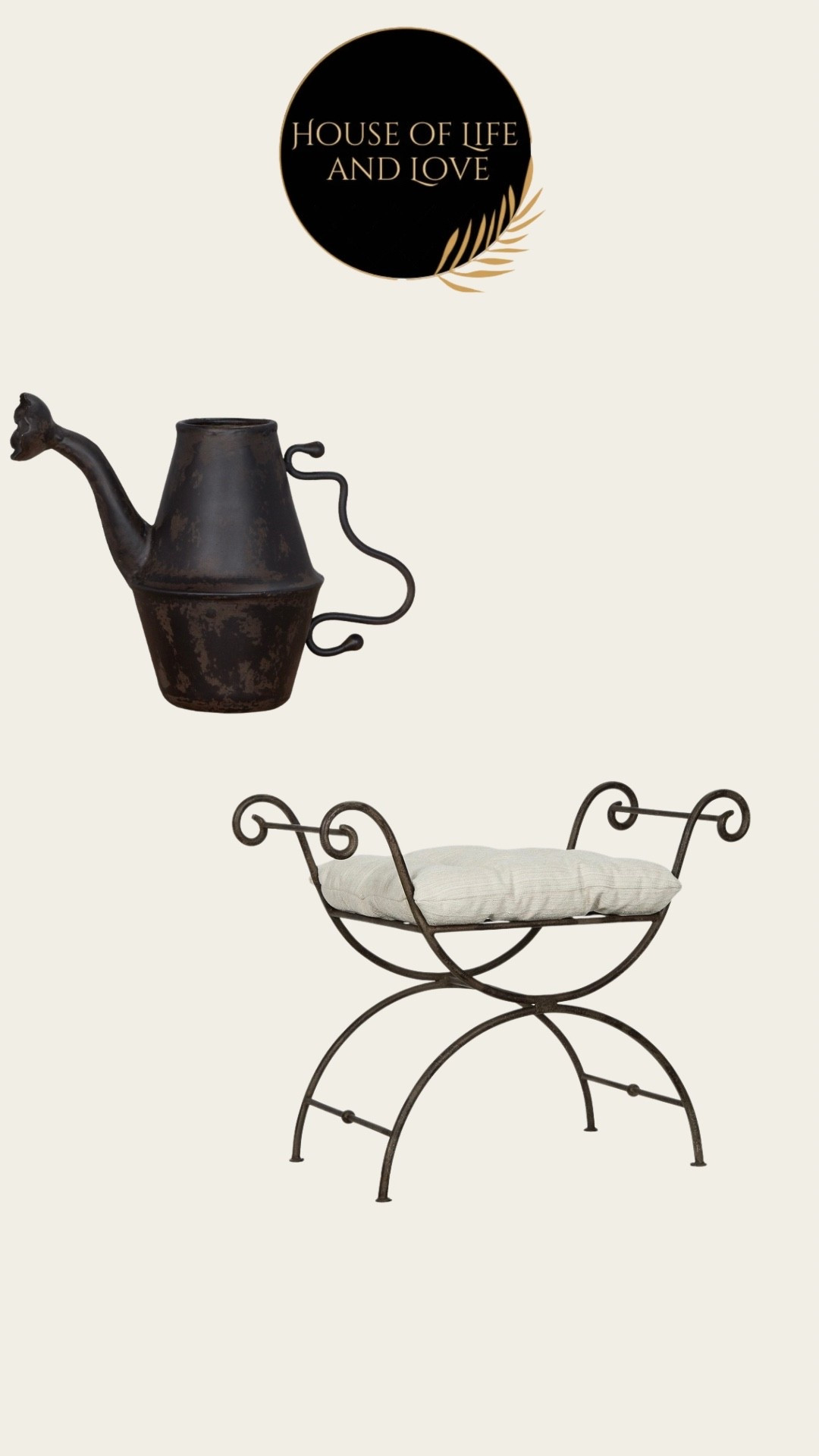 Bench
Watering can

#LTKHome #LTKSeasonal #LTKSwim