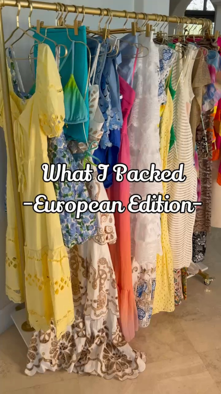 What i packed to Europe 🩷

#LTKootd #LTKdayinmylife #LTKmomlife