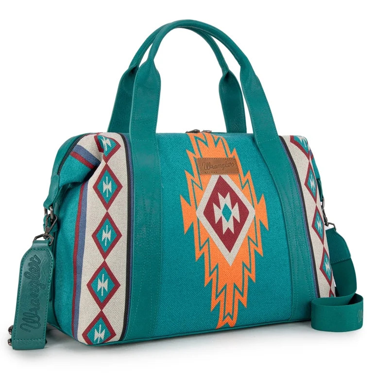 Wrangler Duffel Bag for Women Large Travel Weekender Bag Designer Aztec Carry On Bags Stylish, Az... | Walmart (US)