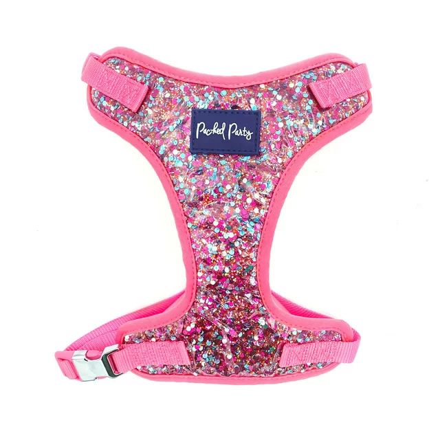 Packed Party Confetti Dog Harness, Pink, Small (10-20 lbs) | Walmart (US)