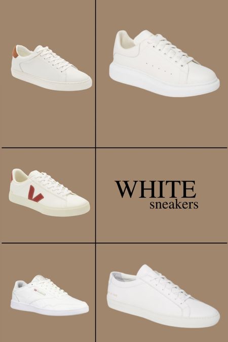 White sneakers for men  

#LTKSeasonal #LTKshoecrush #LTKmens