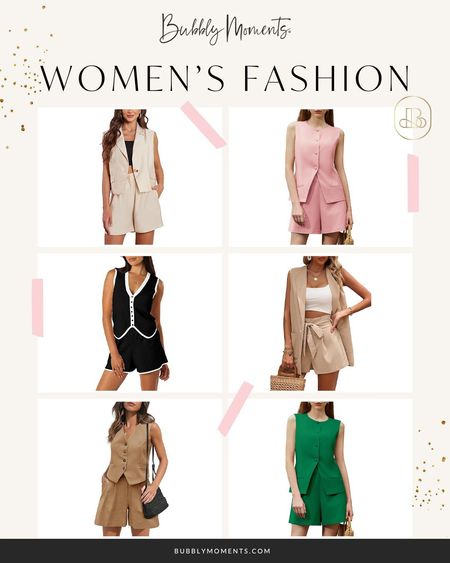 Upgrade your wardrobe with our top Amazon Women’s Vest Sets! Discover a curated selection of stylish and versatile vest sets that are perfect for any occasion. From chic tailored vests paired with matching trousers to casual and comfy knit vest sets, our collection has something for everyone. These sets are perfect for layering and can easily transition from work to weekend. Whether you’re looking for a polished office look or a trendy casual outfit, our vest sets offer endless styling possibilities. Shop now to find the best vest sets that combine fashion and function, keeping you looking effortlessly chic! #LTKstyletip #LTKfindsunder100 #LTKfindsunder50 #WomensFashion #VestSets #AmazonFinds #WardrobeEssentials #StylishOutfits #FashionInspo #AmazonStyle #Workwear #CasualChic #FashionTrends #AmazonShopping #OutfitInspiration #LayeringEssentials #ChicStyle #Trendsetter #ShopNow #FashionGoals #VersatileFashion #AmazonDeals

