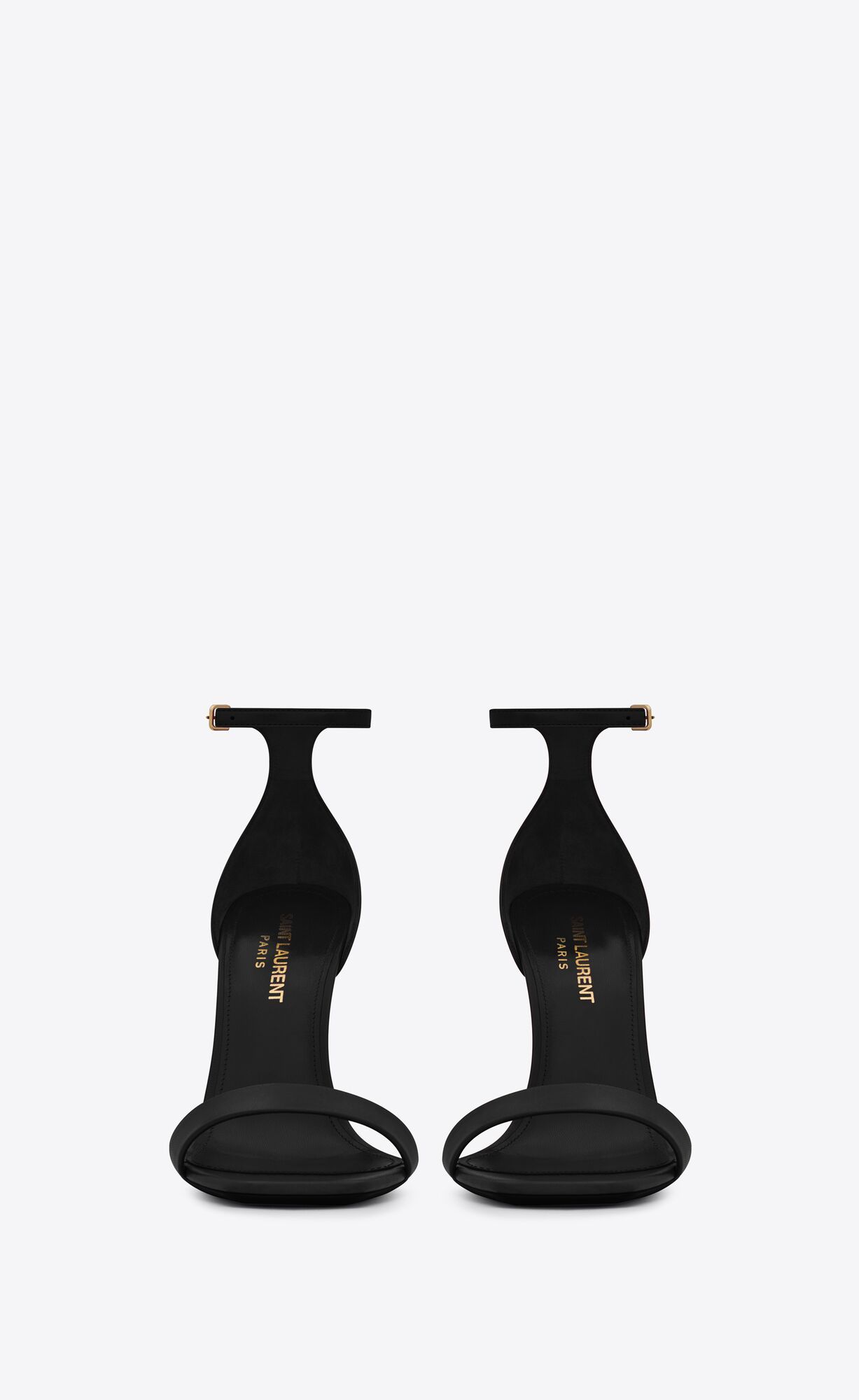 amber sandals in leather | Saint Laurent Inc. (Global)