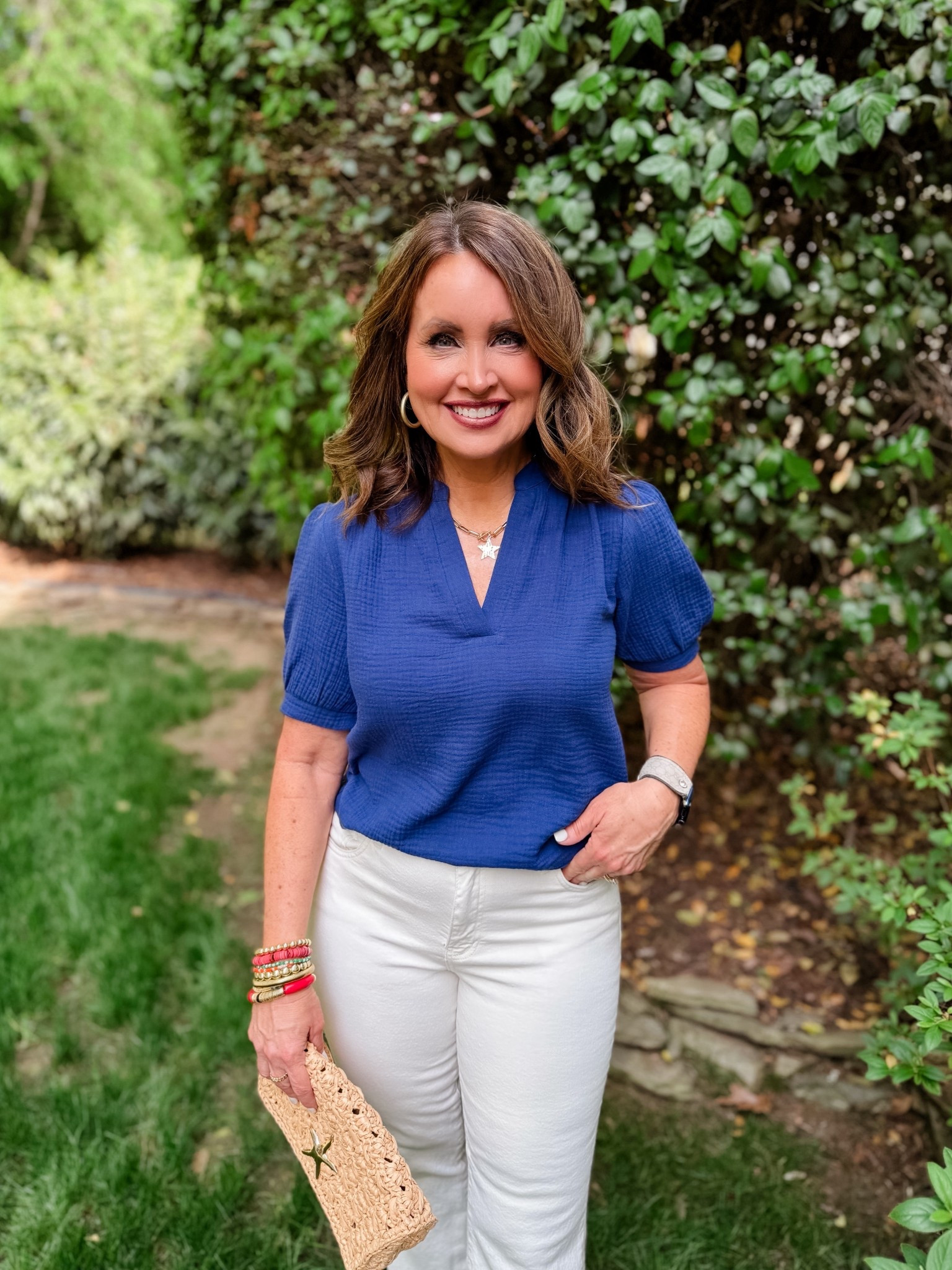 Use code LAURA15 for 15% off at Avara (one time use)

Size down in jeans
Top - size down if in between 

#LTKOver40 #LTKSeasonal