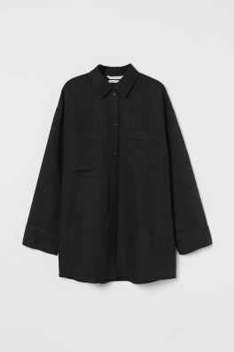 Linen-blend Shirt | H&M (US)