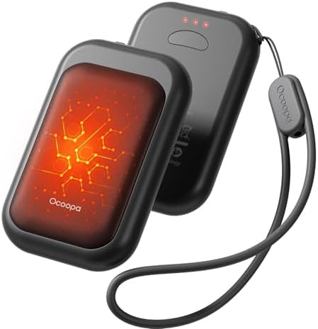 OCOOPA Magnetic Rechargeable Hand Warmers 2 Pack, Card-Style Electric AI Hand Warmers 5000mAh, Po... | Amazon (US)